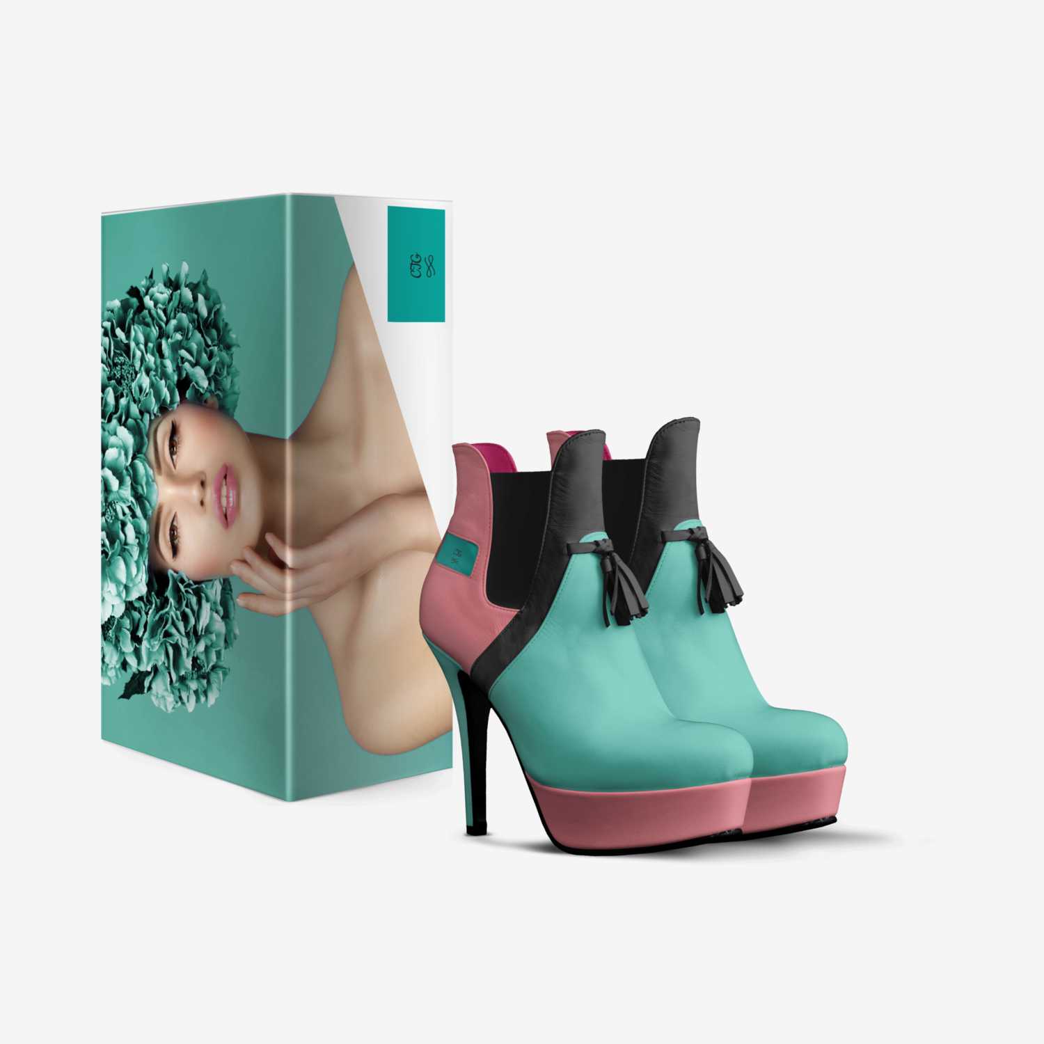 CHANGING THE GAME  custom made in Italy shoes by Horace Graham | Box view
