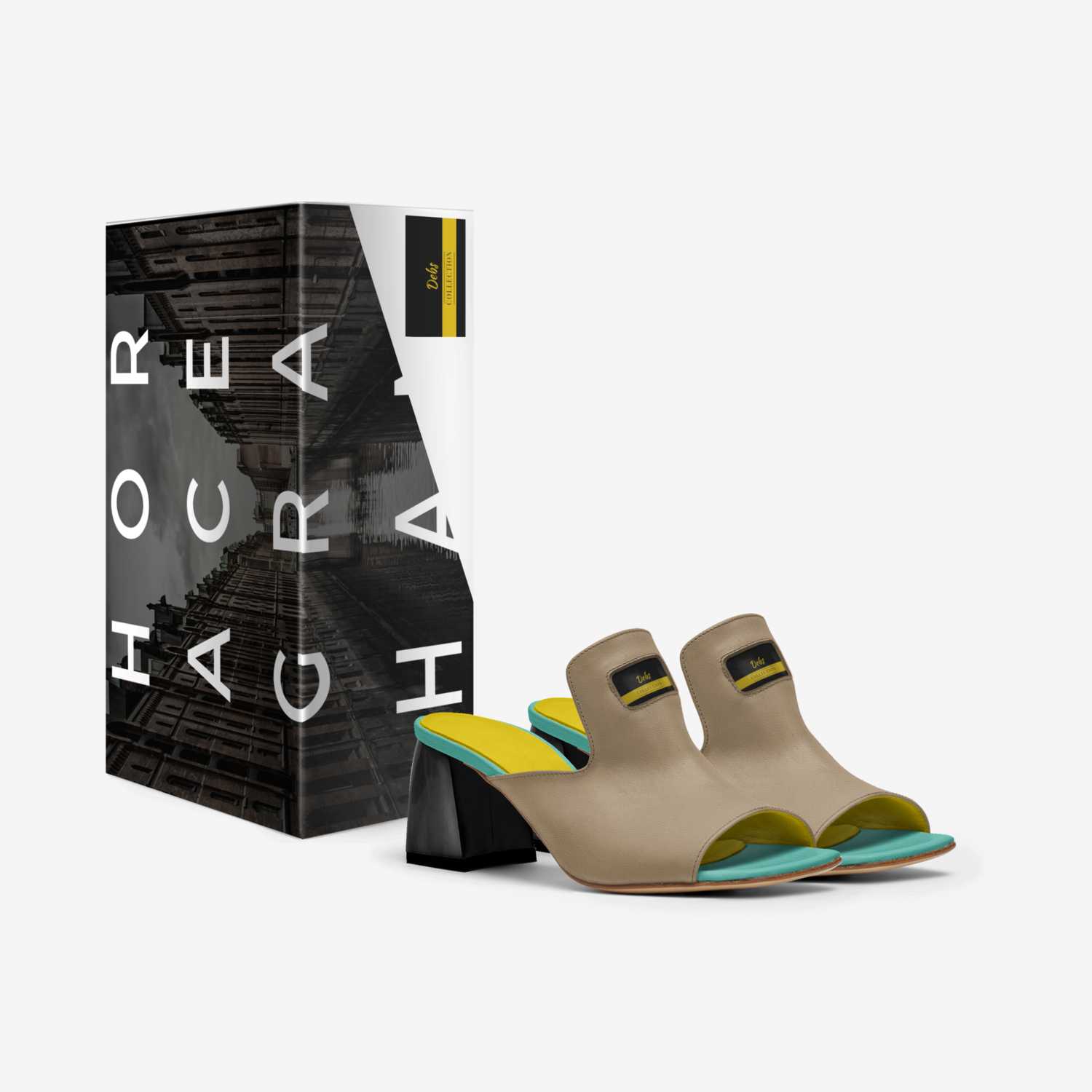 Debs custom made in Italy shoes by Horace Graham | Box view